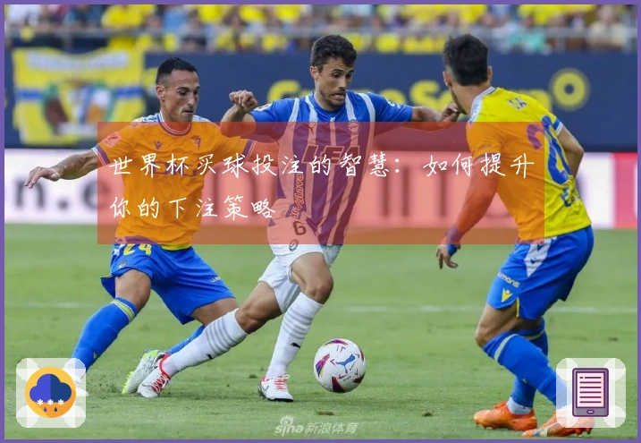 世界杯买球投注的智慧：如何提升你的下注策略