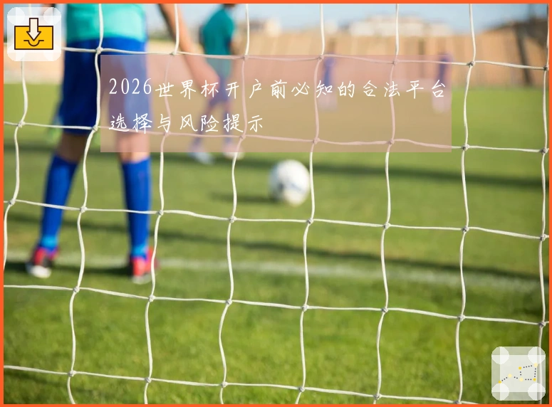 2026世界杯开户前必知的合法平台选择与风险提示