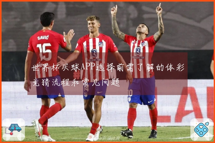 世界杯买球APP选择前需了解的体彩竞猜流程和常见问题